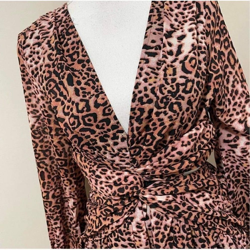 New Anthropologie x Ranna Gill Floral Cut-Out Midi Dress Size XS - Picture 5 of 7